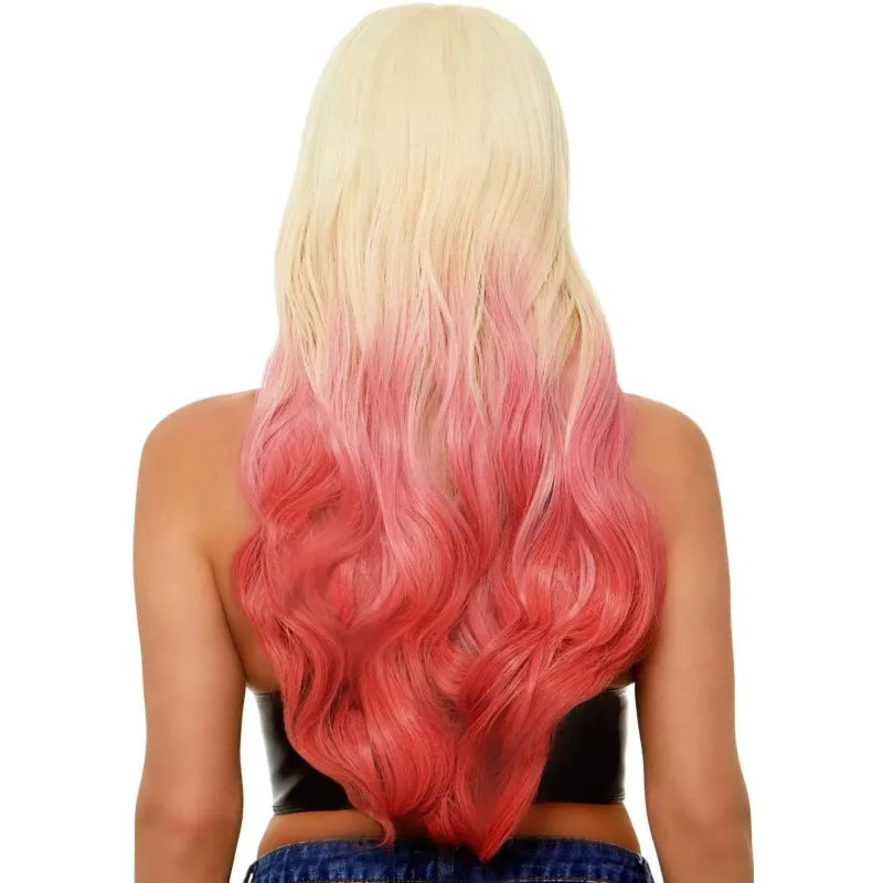 26 Inch Beachy Waves Ombre Wig