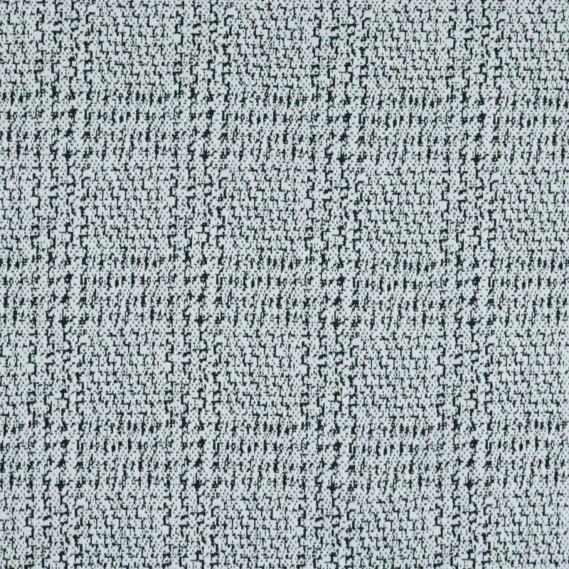 54/56" 270GSM Black and White Irregular Patterned Cotton/Polyester/Spandex Knit Jacquard Fabric by the Yard