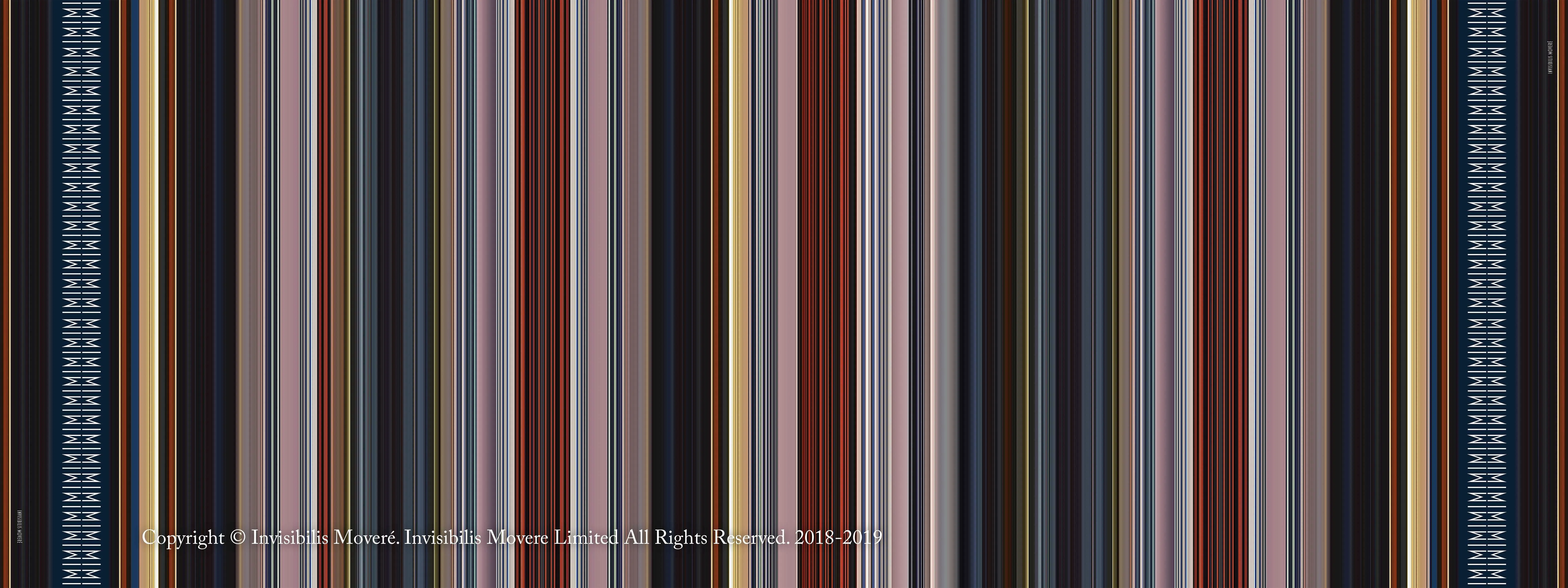 Abstract Stripes - Premium Silk Chiffon Scarf - 180/60