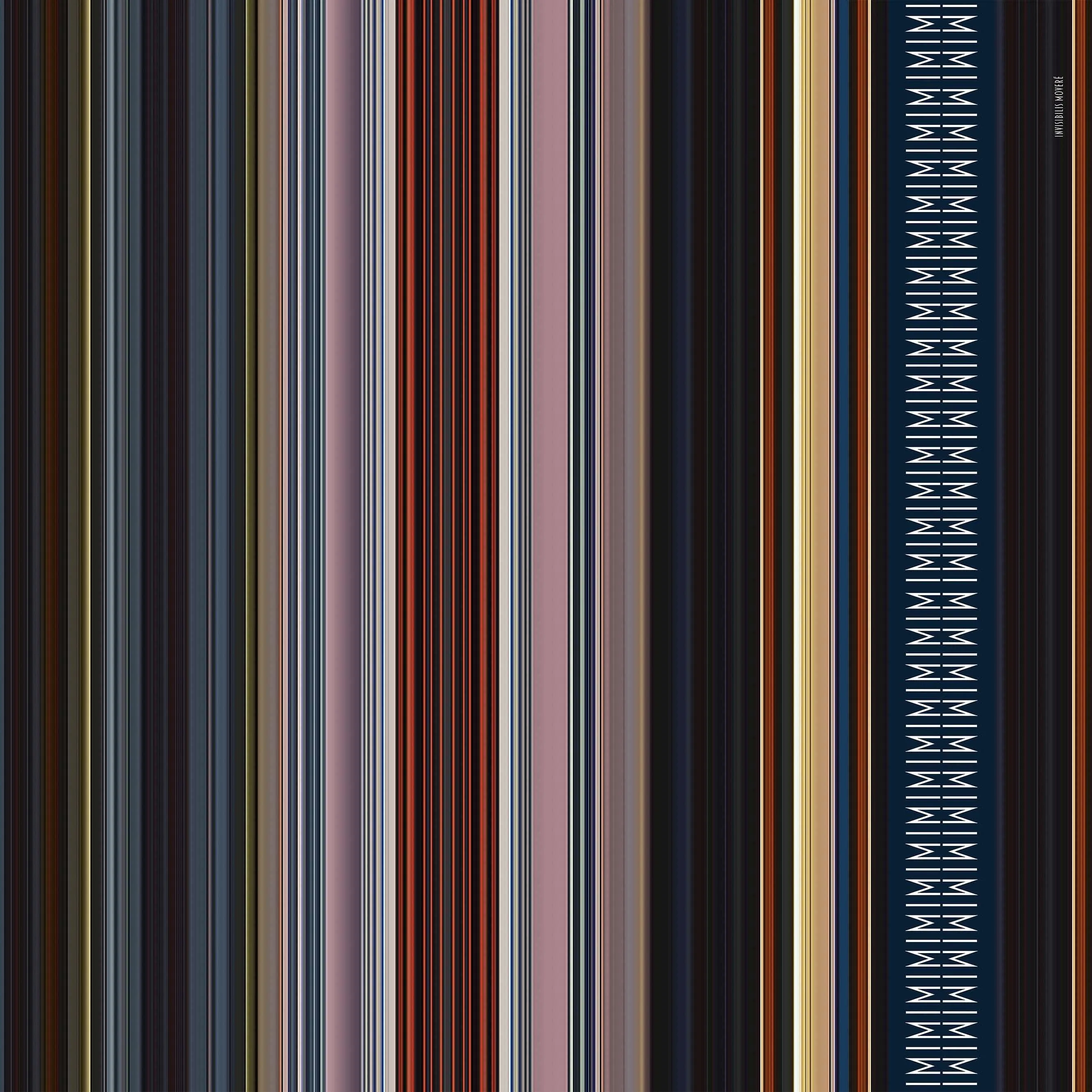 Abstract Stripes - Premium Silk Chiffon Scarf - 180/60