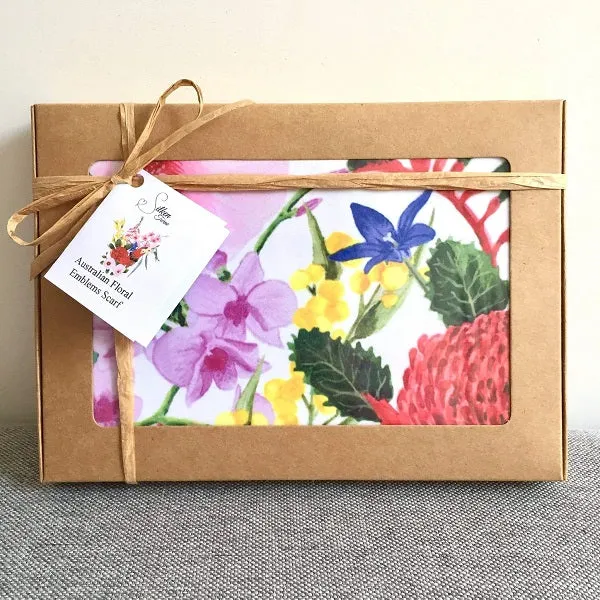 Australian Floral Emblems Scarf