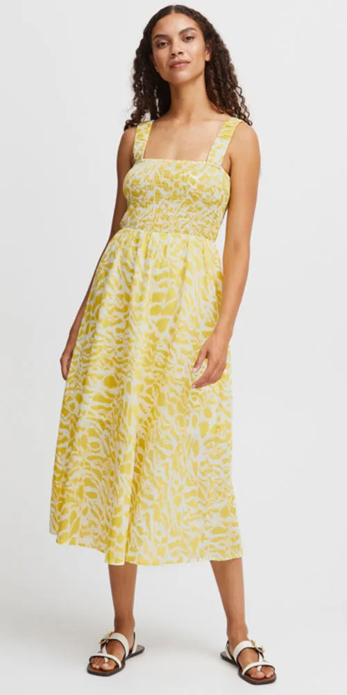 B.Young Smocked Summer Dress