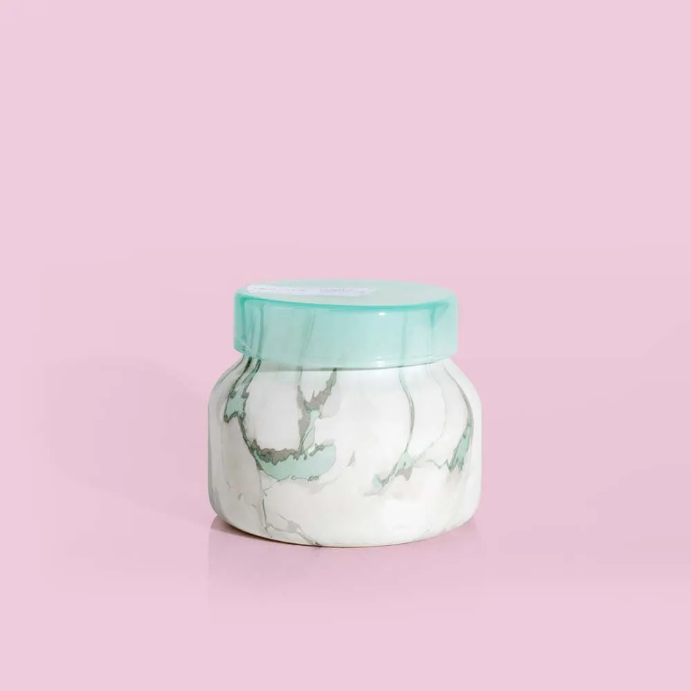 Coconut Santal Modern Marble Petite 8oz Jar