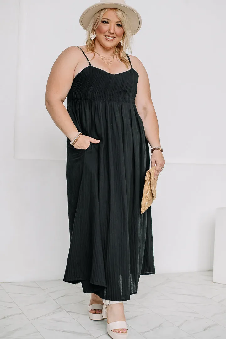 Found Myself Spaghetti Strap Midi Dress