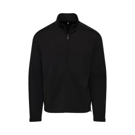 Icon Logo Patch Track Top Jacket in Black