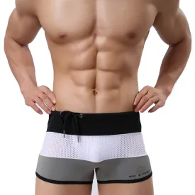 Mens Swimwear Beach Board Shorts Patchwrok