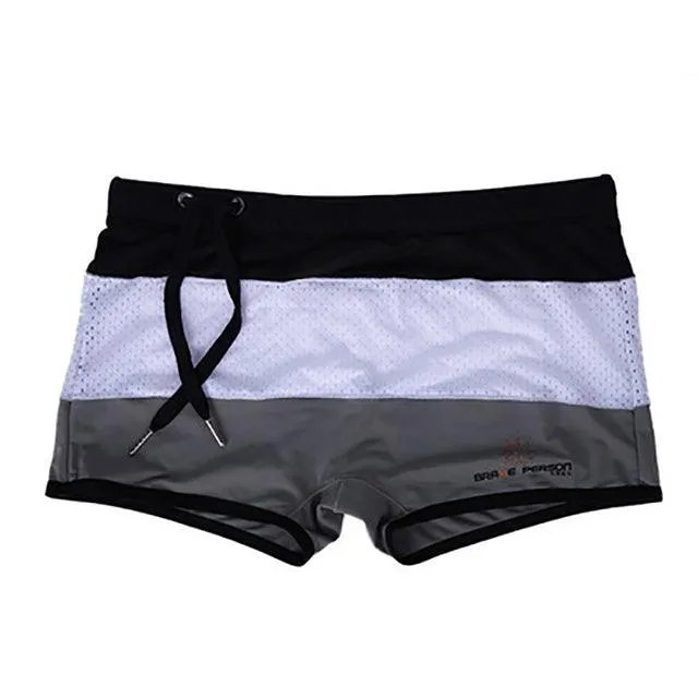 Mens Swimwear Beach Board Shorts Patchwrok
