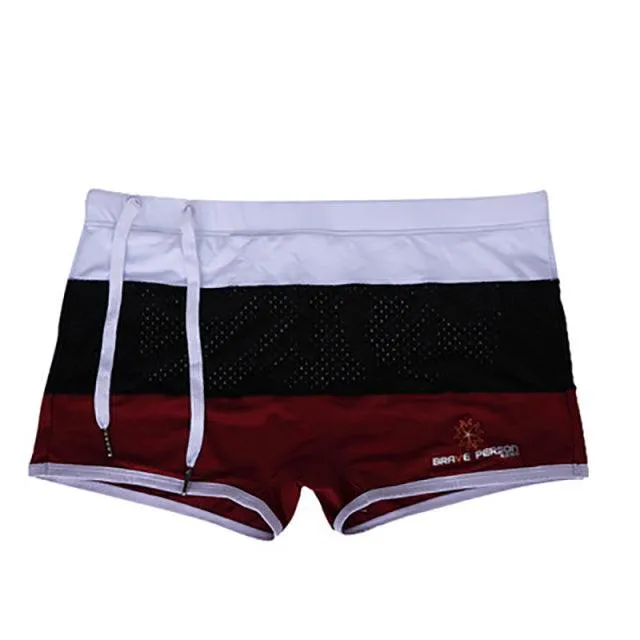 Mens Swimwear Beach Board Shorts Patchwrok