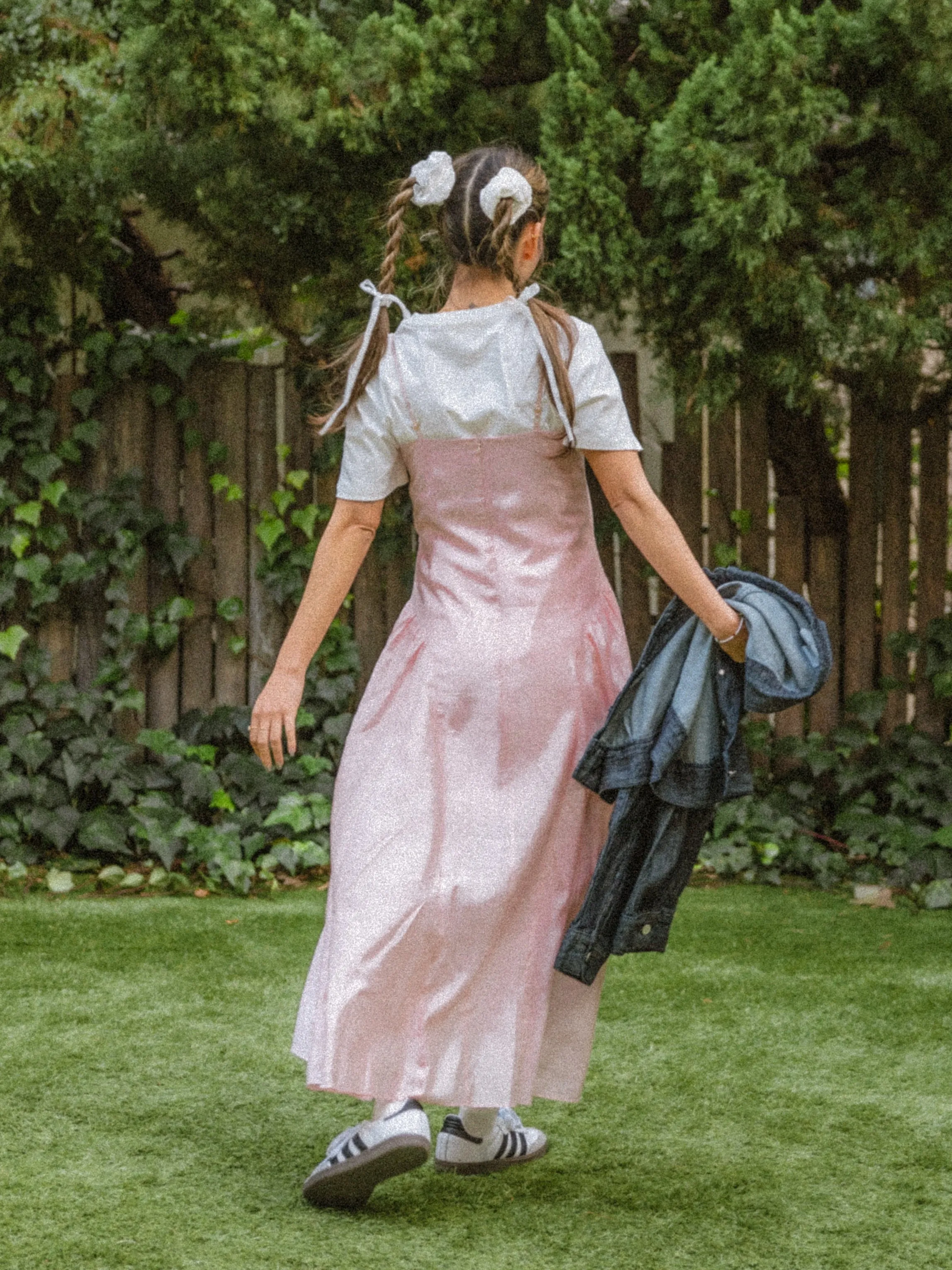Midnight Talks Silky Long Dress