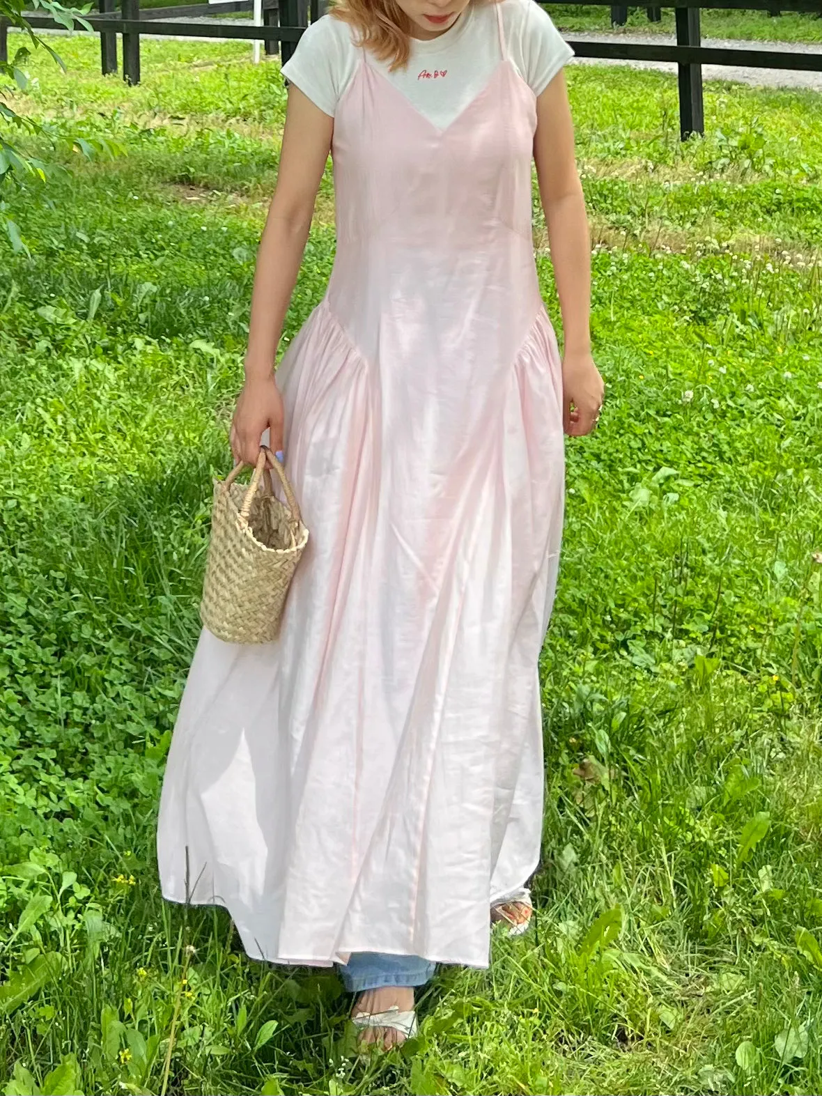 Midnight Talks Silky Long Dress