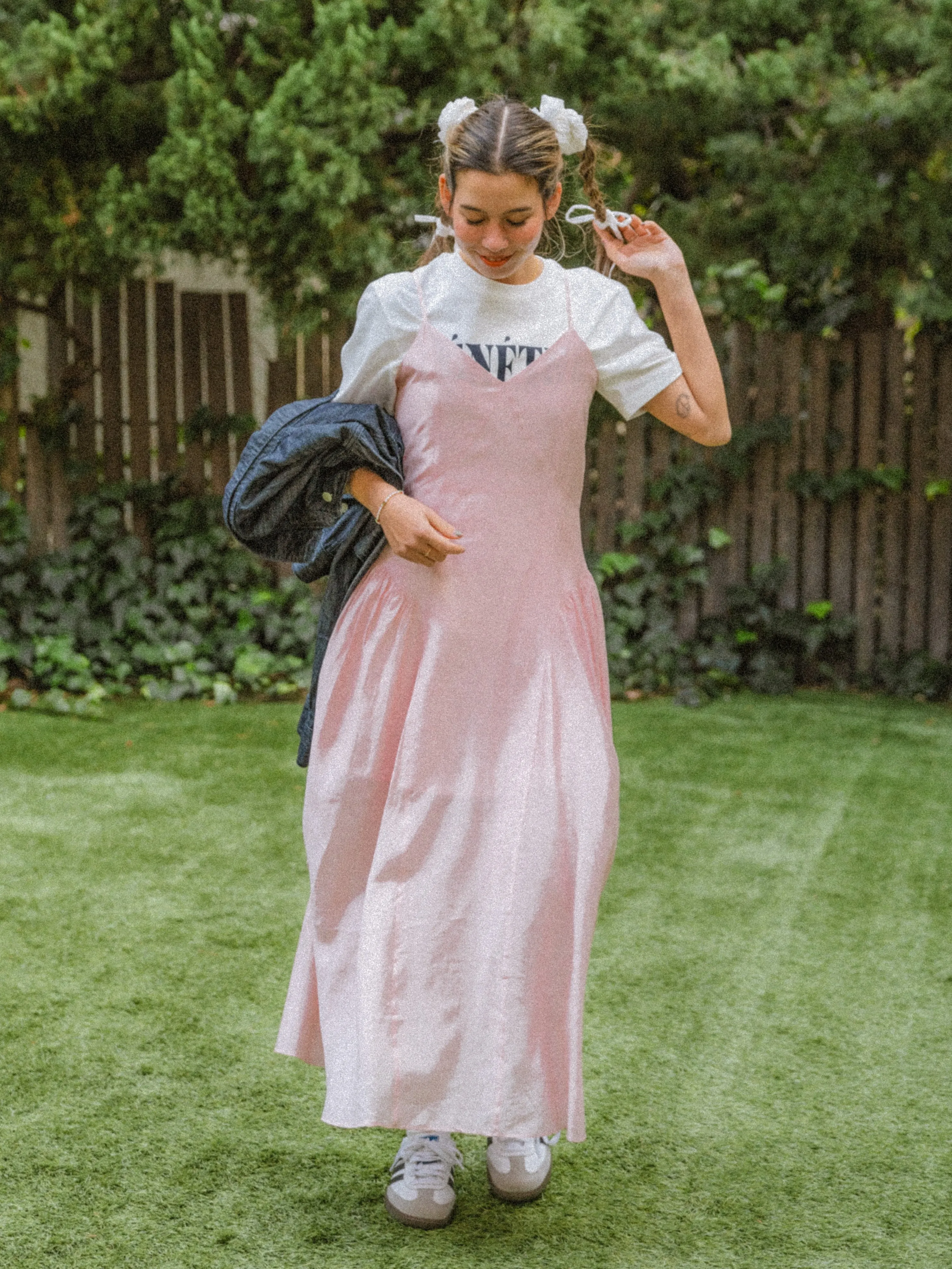 Midnight Talks Silky Long Dress