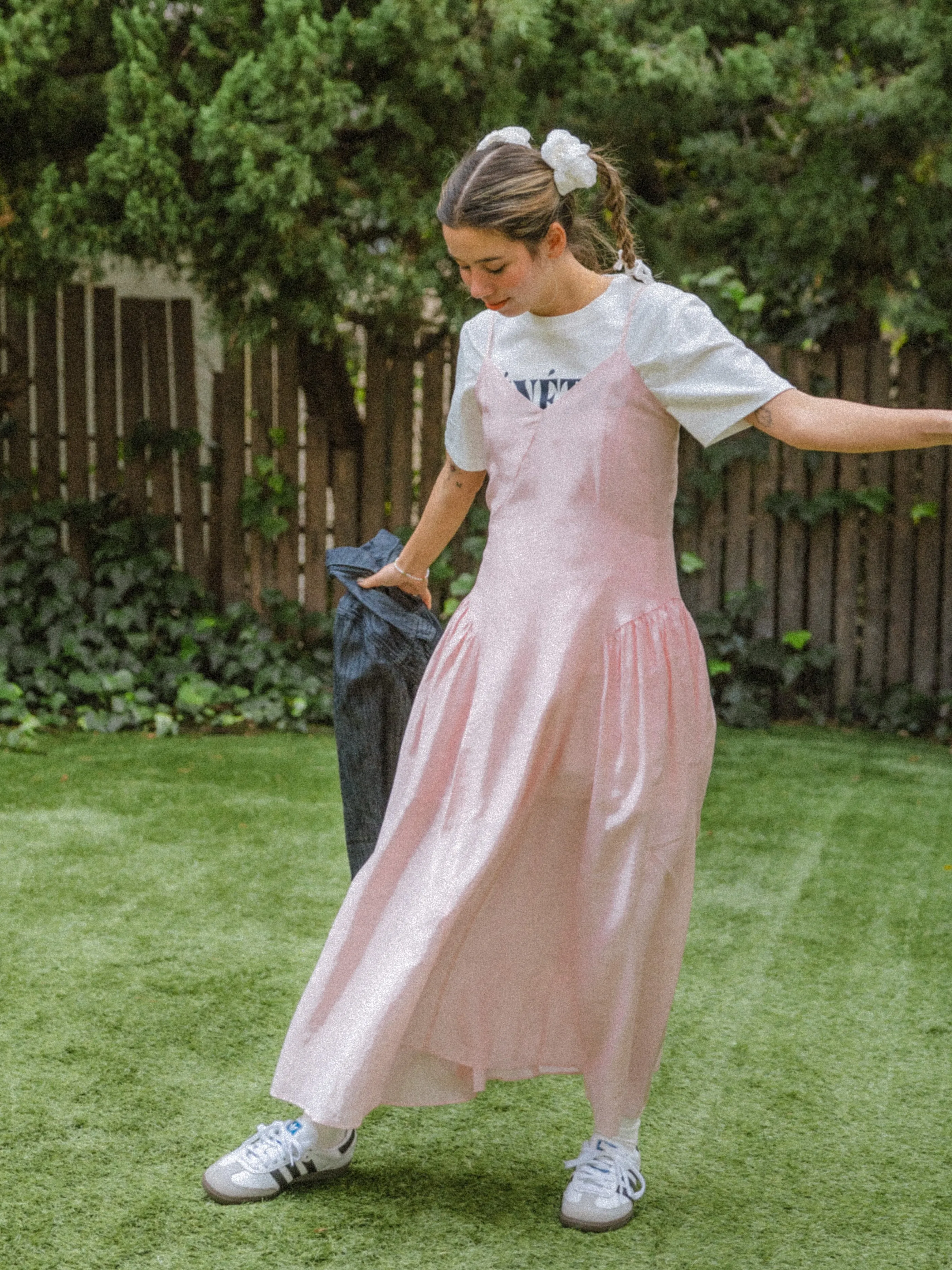 Midnight Talks Silky Long Dress