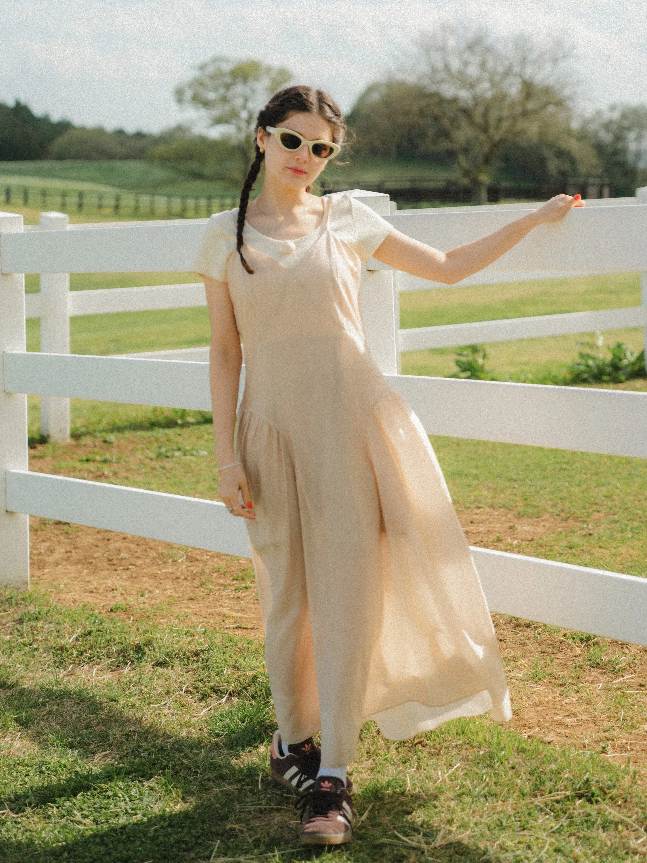 Midnight Talks Silky Long Dress