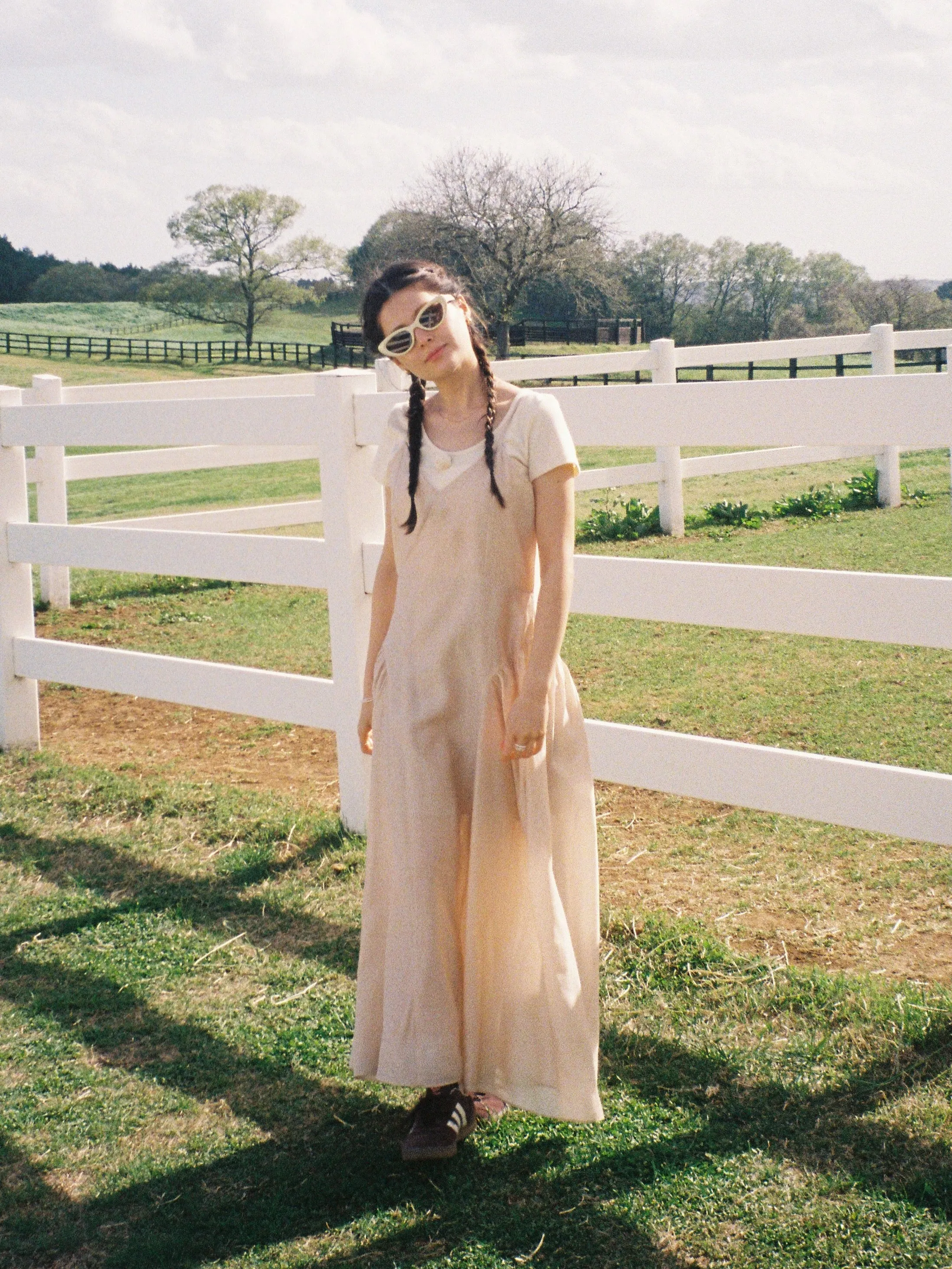 Midnight Talks Silky Long Dress