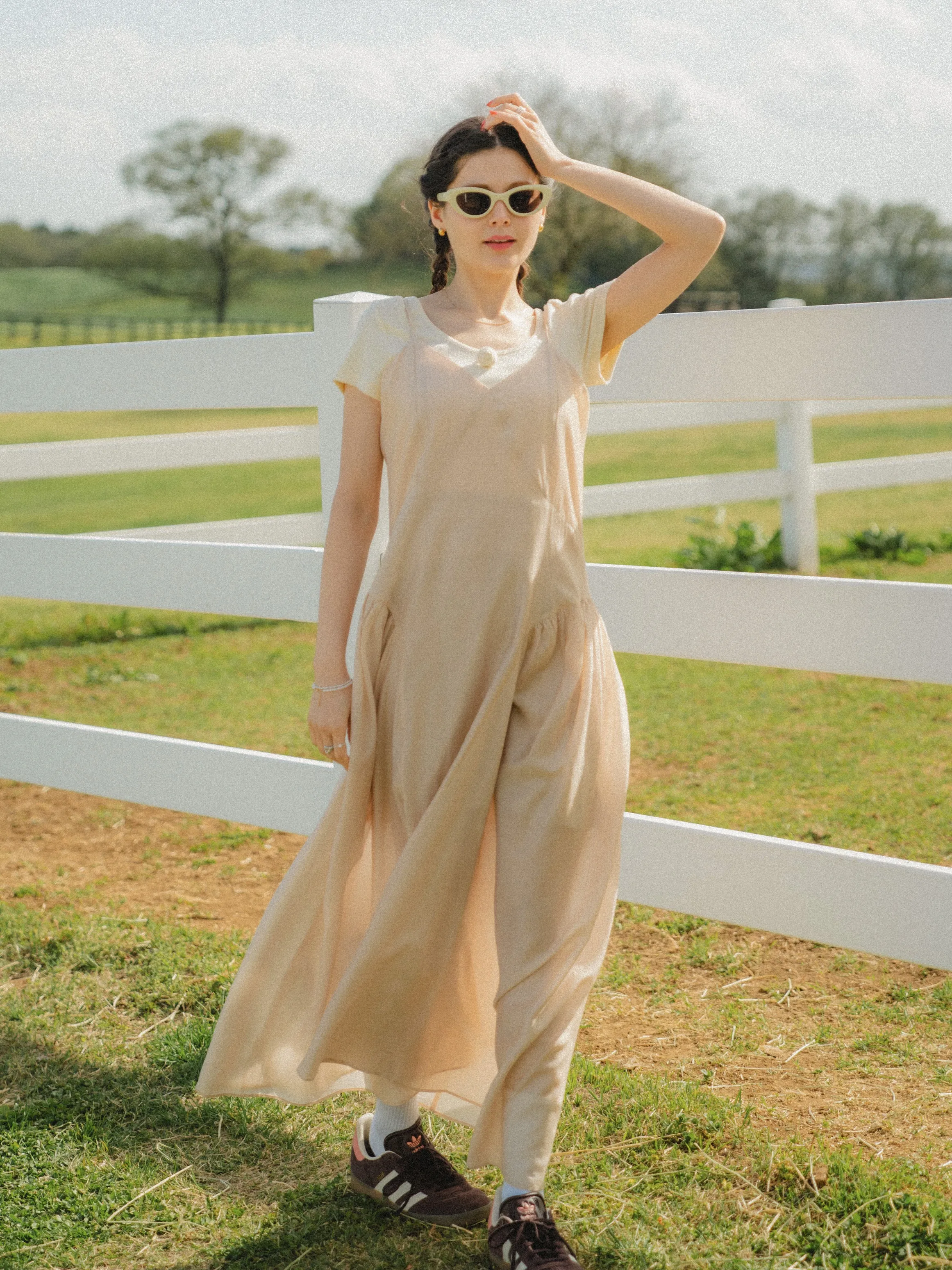Midnight Talks Silky Long Dress