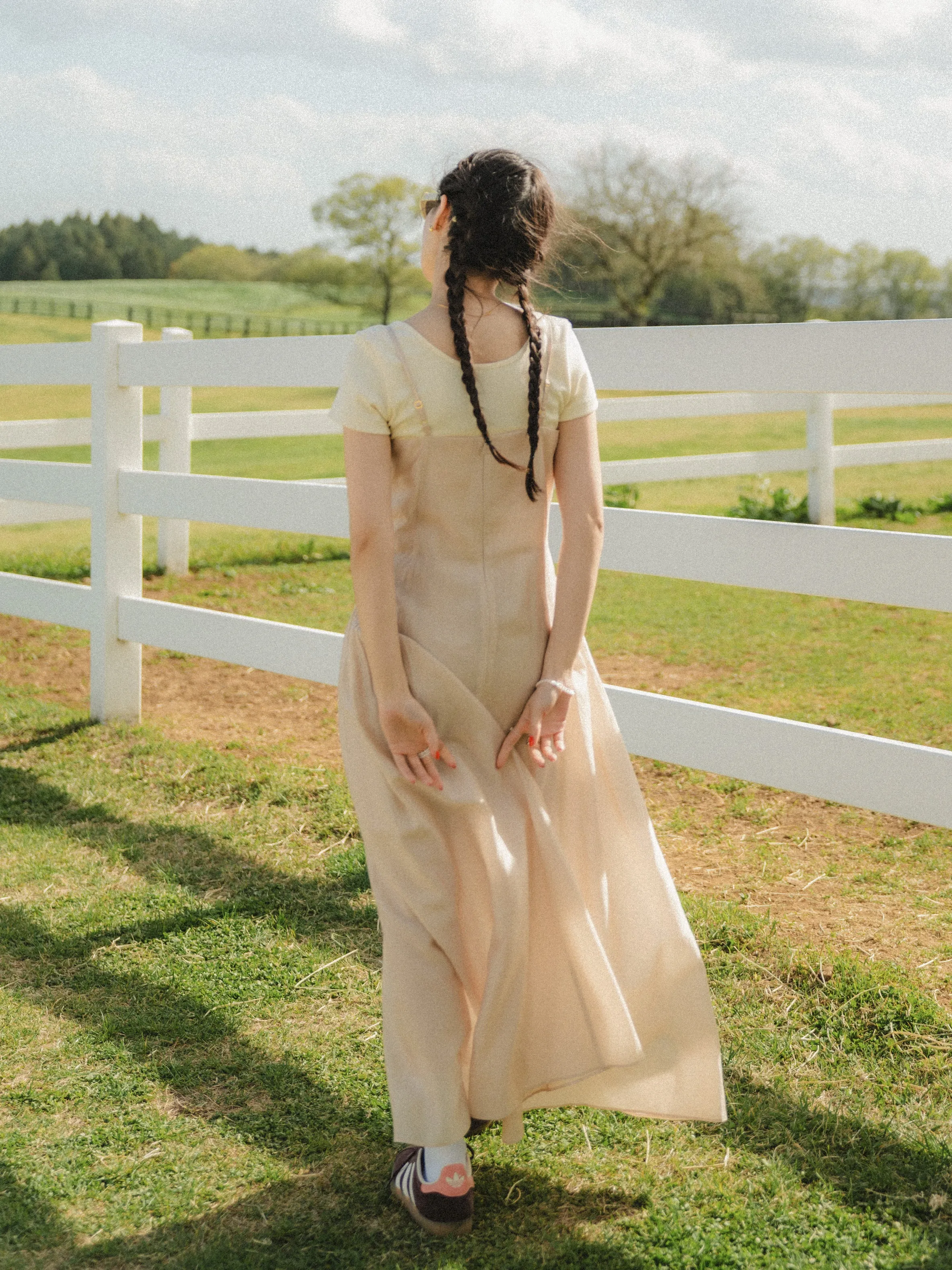 Midnight Talks Silky Long Dress