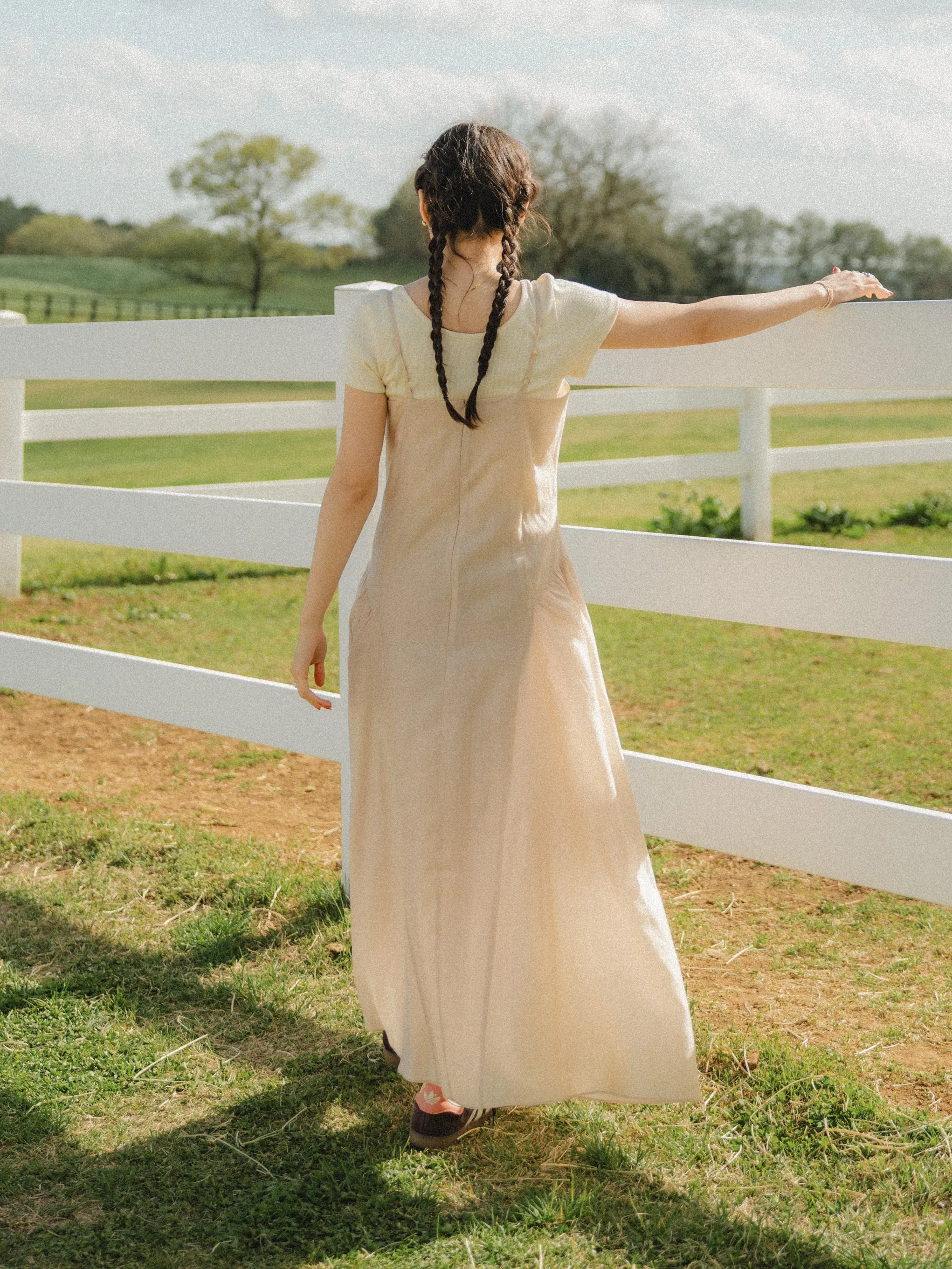 Midnight Talks Silky Long Dress