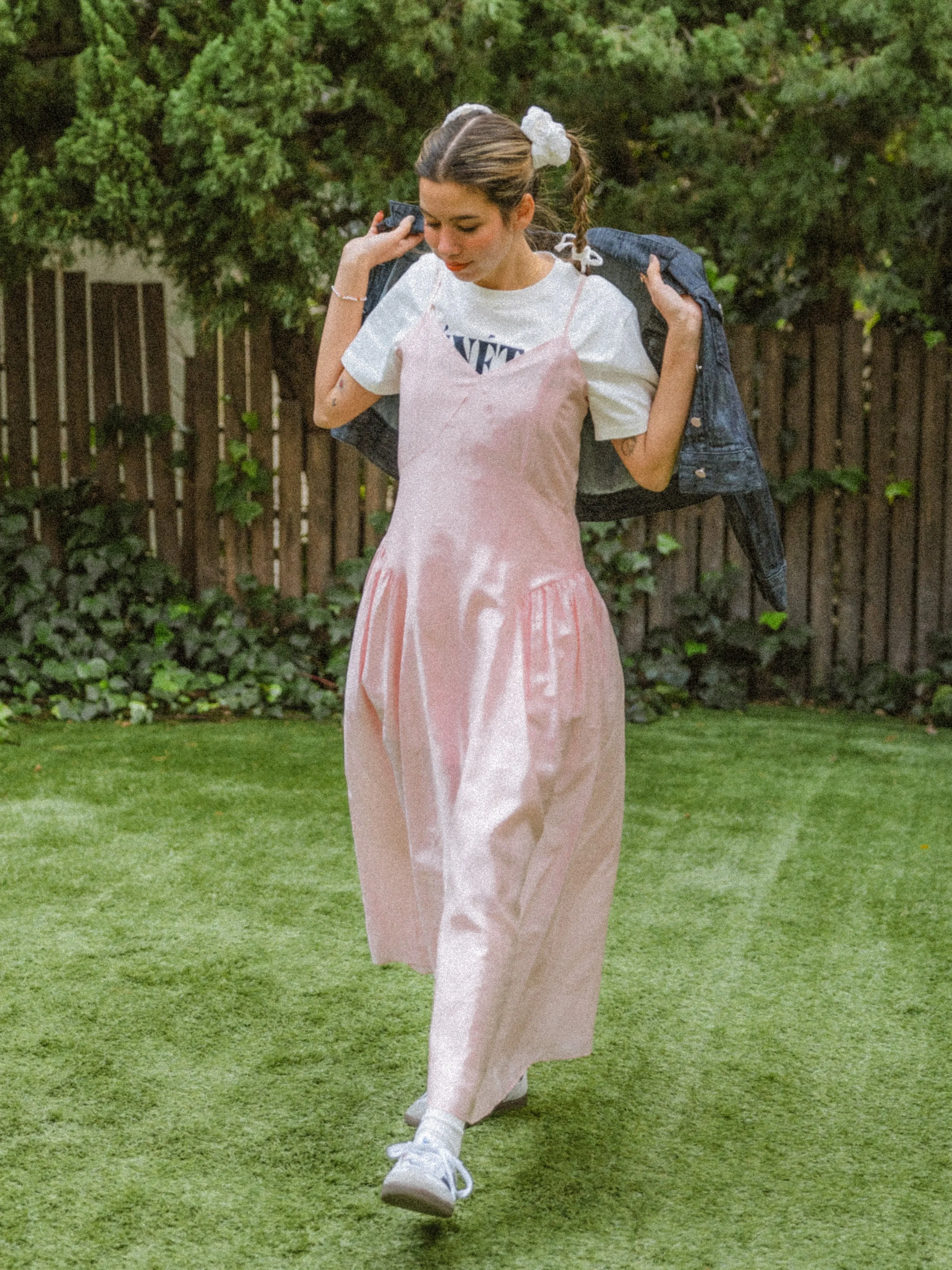 Midnight Talks Silky Long Dress