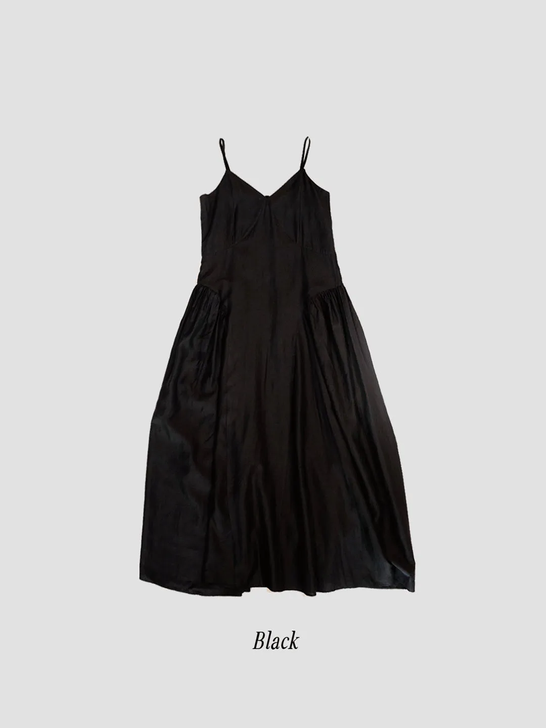 Midnight Talks Silky Long Dress