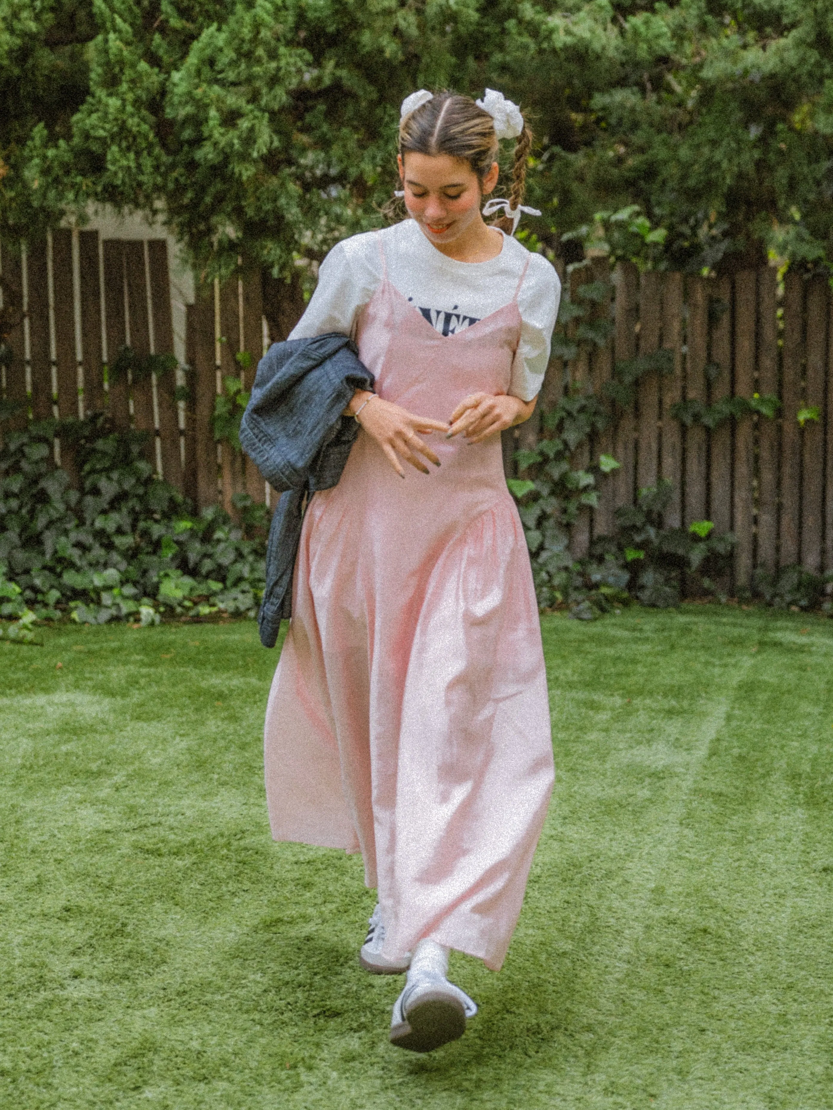 Midnight Talks Silky Long Dress