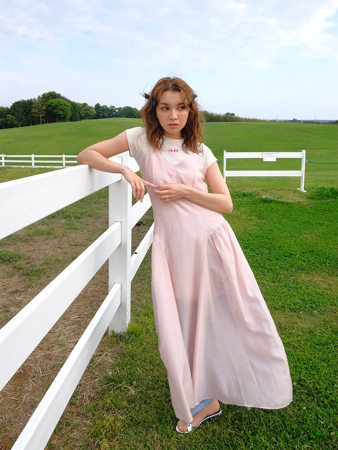 Midnight Talks Silky Long Dress