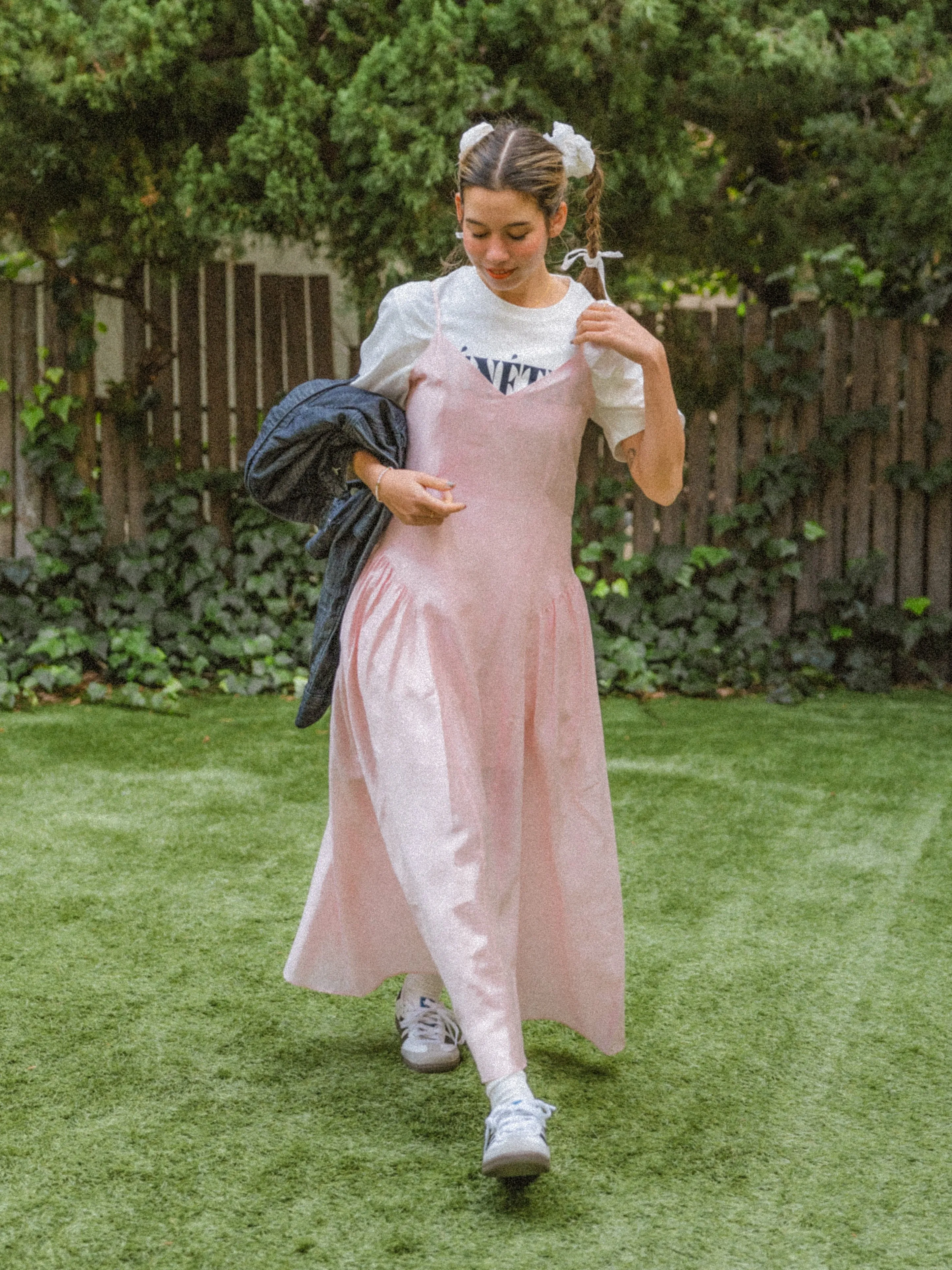 Midnight Talks Silky Long Dress
