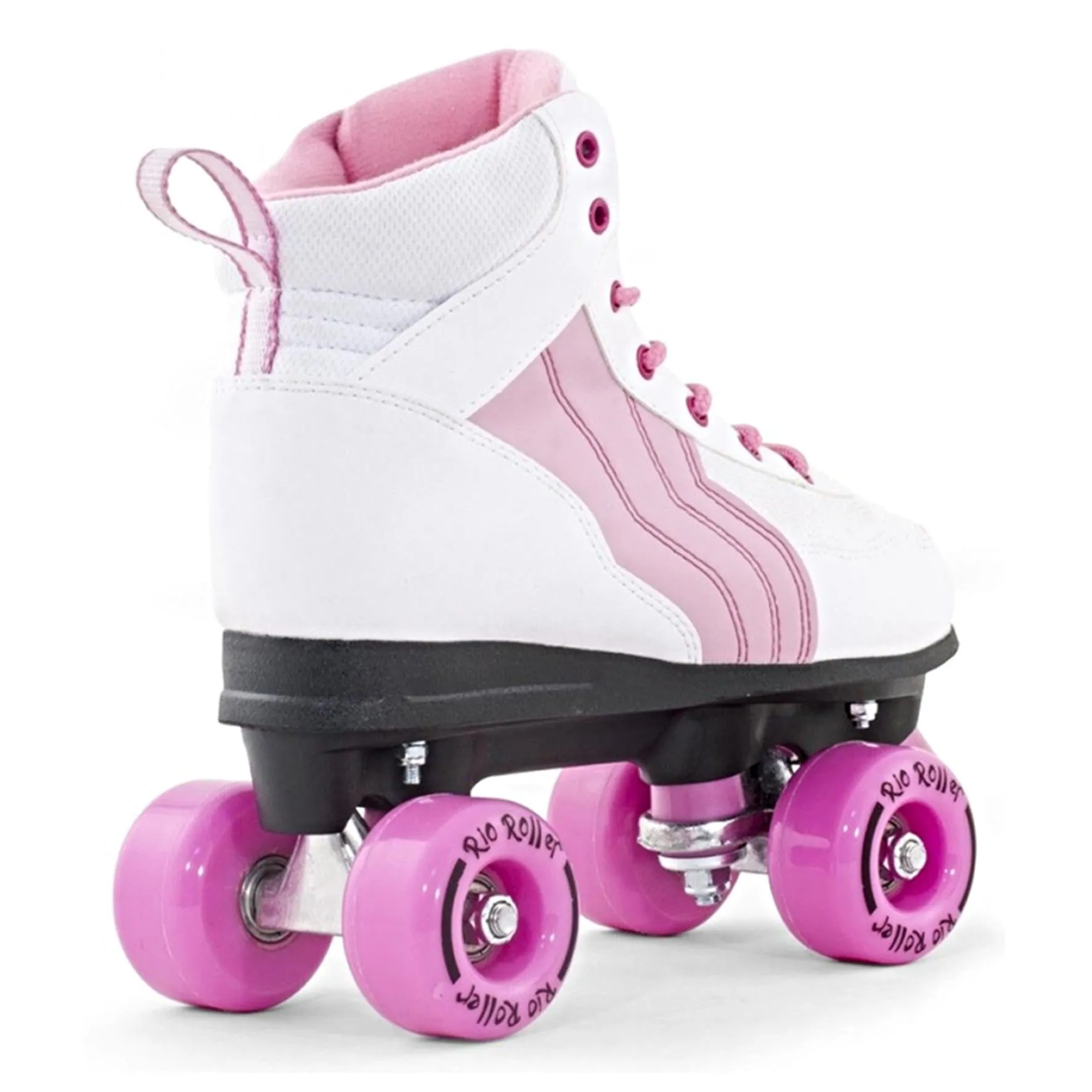 Rio Roller Pure White Pink Skates *Last Pair* US 6