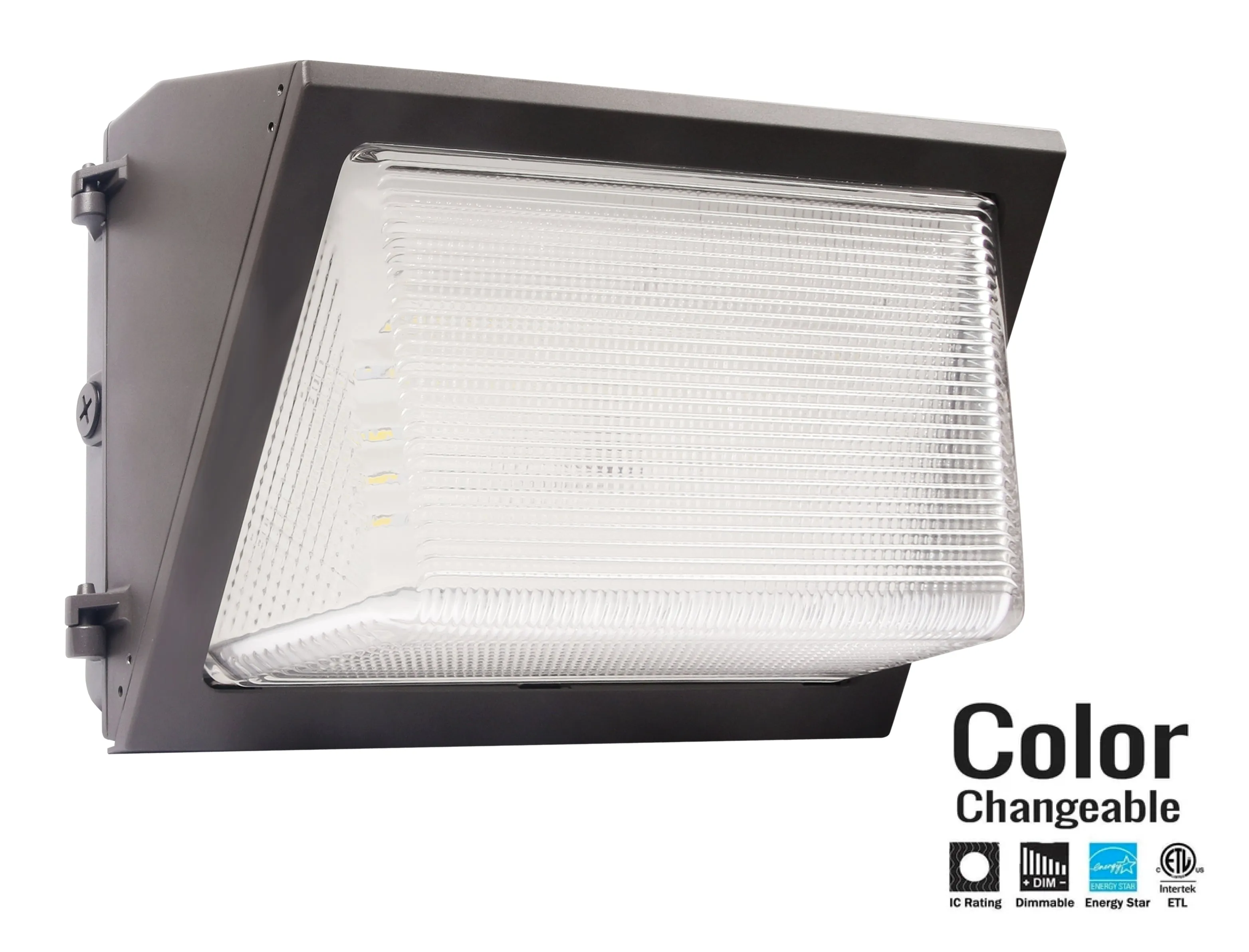 Wall Pack Tunable Wattage and Kelvin Changeable (80w, 100w, 120w) (3000K, 4000K, 5000K) PHOTO EYE INCLUDED
